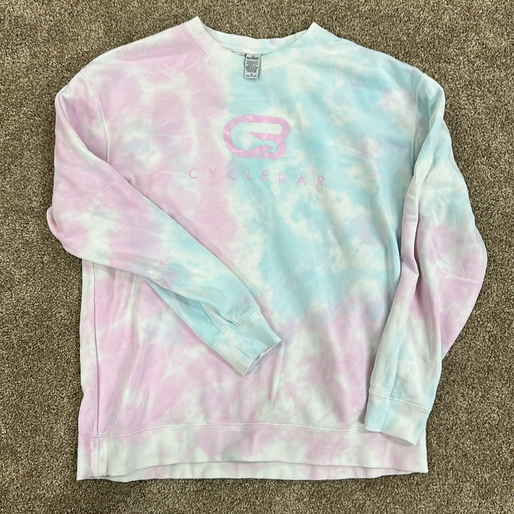 CycleBar Tie Dye Sweatshirt XL